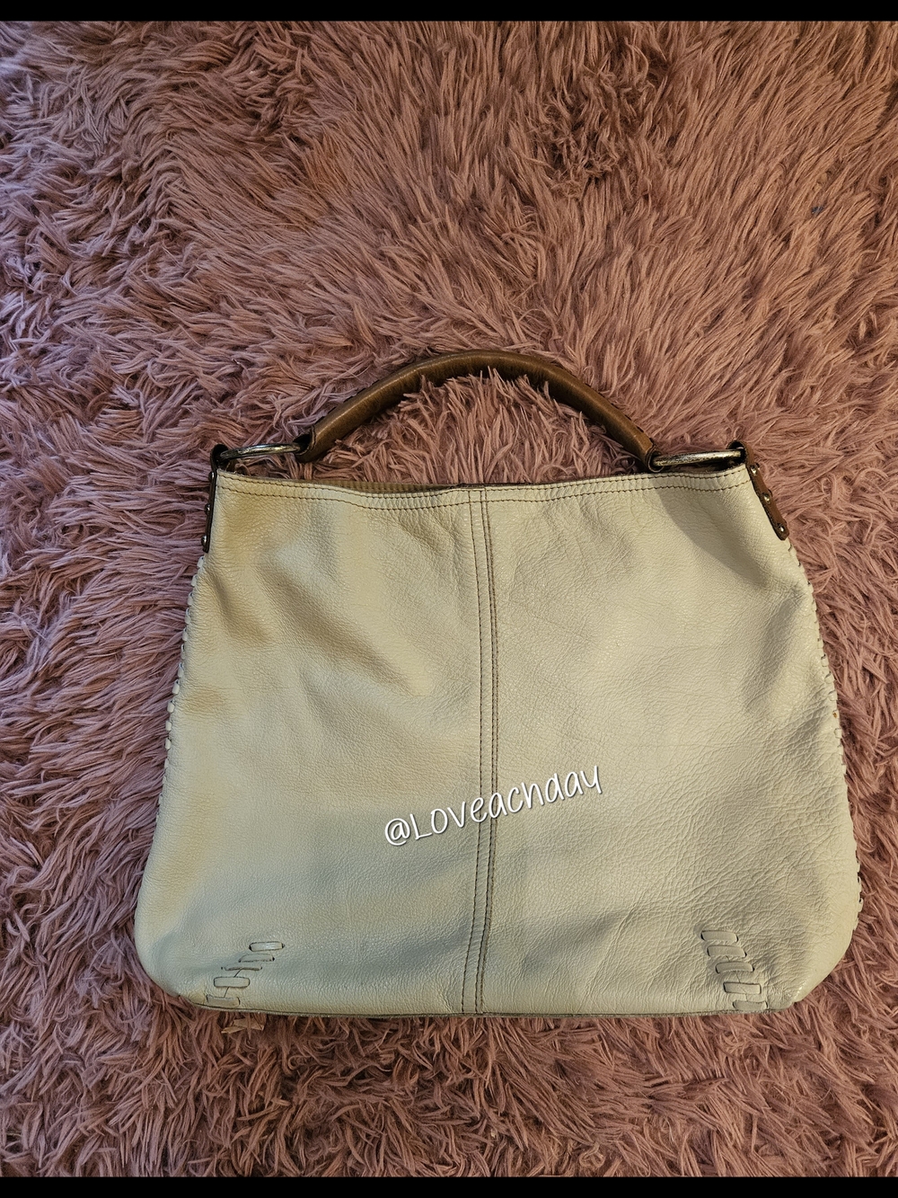 Lucky Brand♣️Cream Hobo Bag-vintage